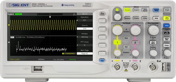 Siglent SDS1052DL+