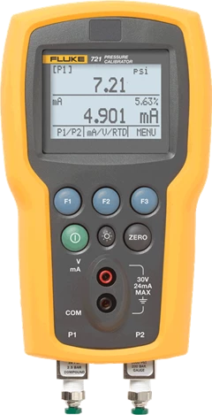 Fluke 721-1615 DUAL SENSOR PRESSURE CALIBRATOR, 1 BAR/103.4 BAR