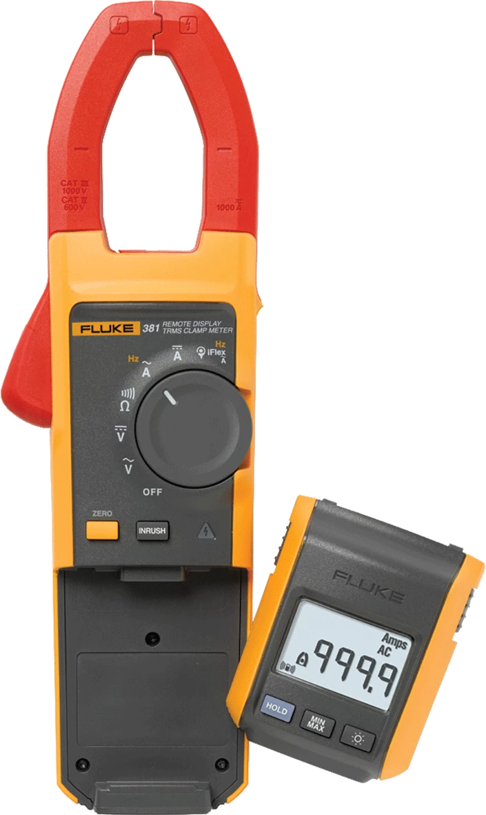 FLUKE 381 REMOTE DISP 1000A TRMS CLAMP METER W/IFLEX | METROTEH ...