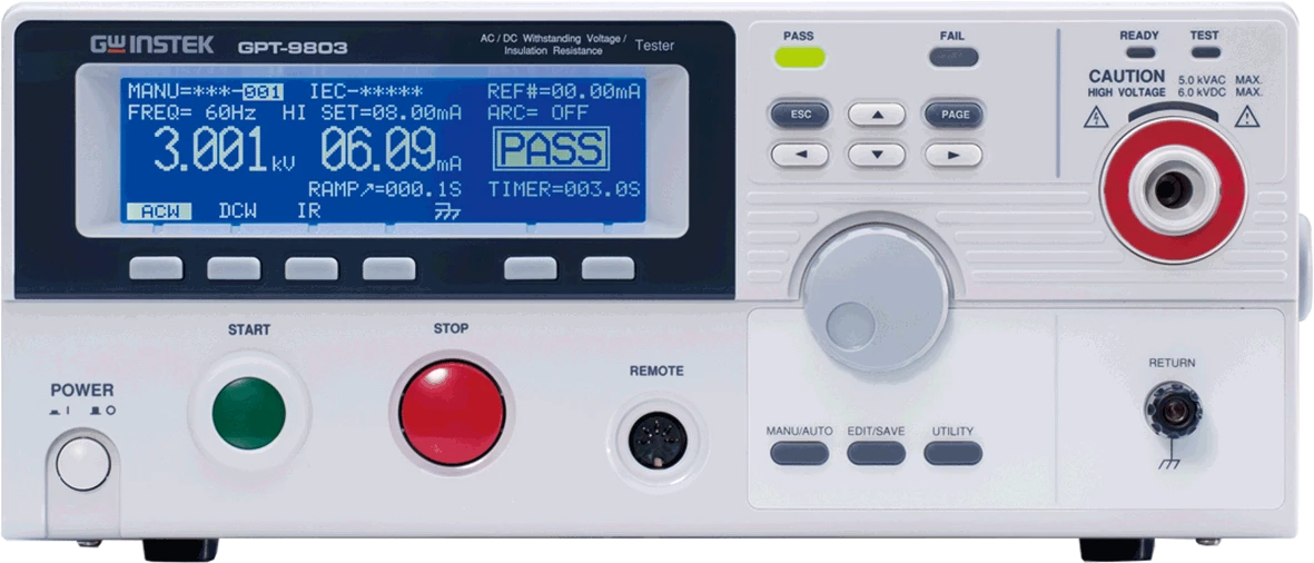 GW INSTEK GPT-9800 Series