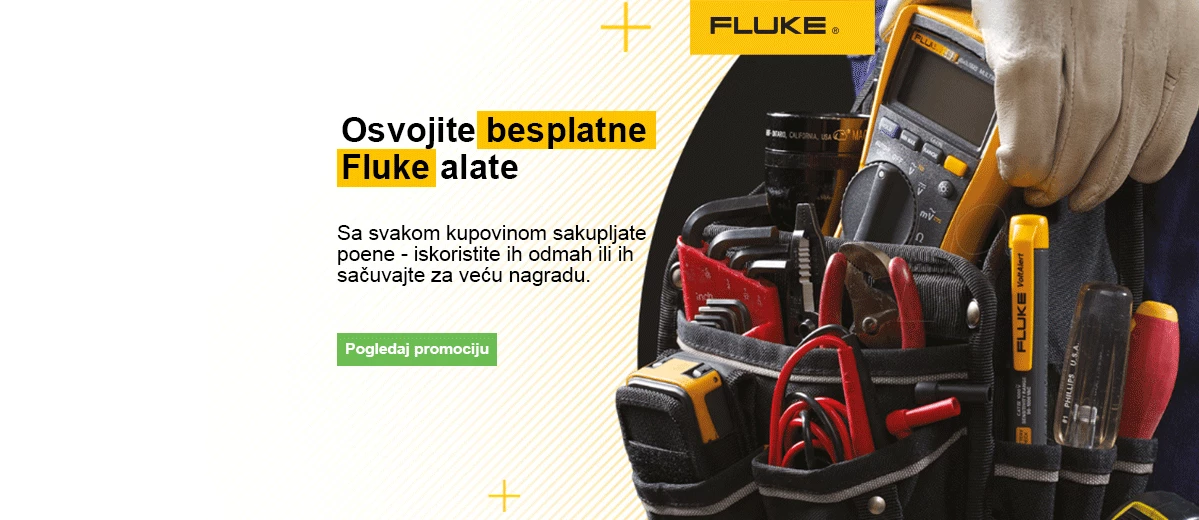 Osvojite besplatne Fluke alate
